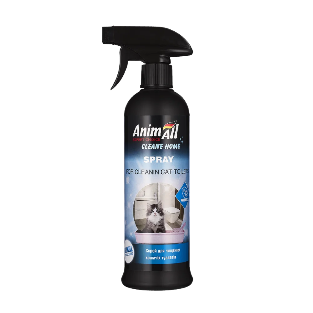 Спрей Animall Cleane Home для чищення котячих туалетів, 500 мл